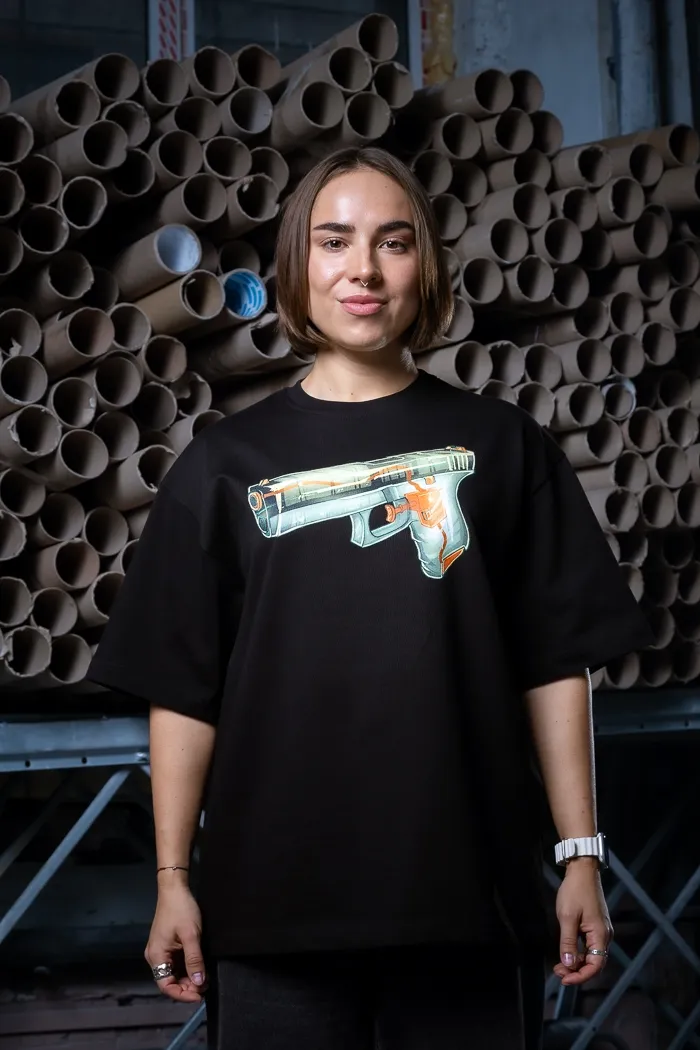 Черная футболка Glock-18 Edition 