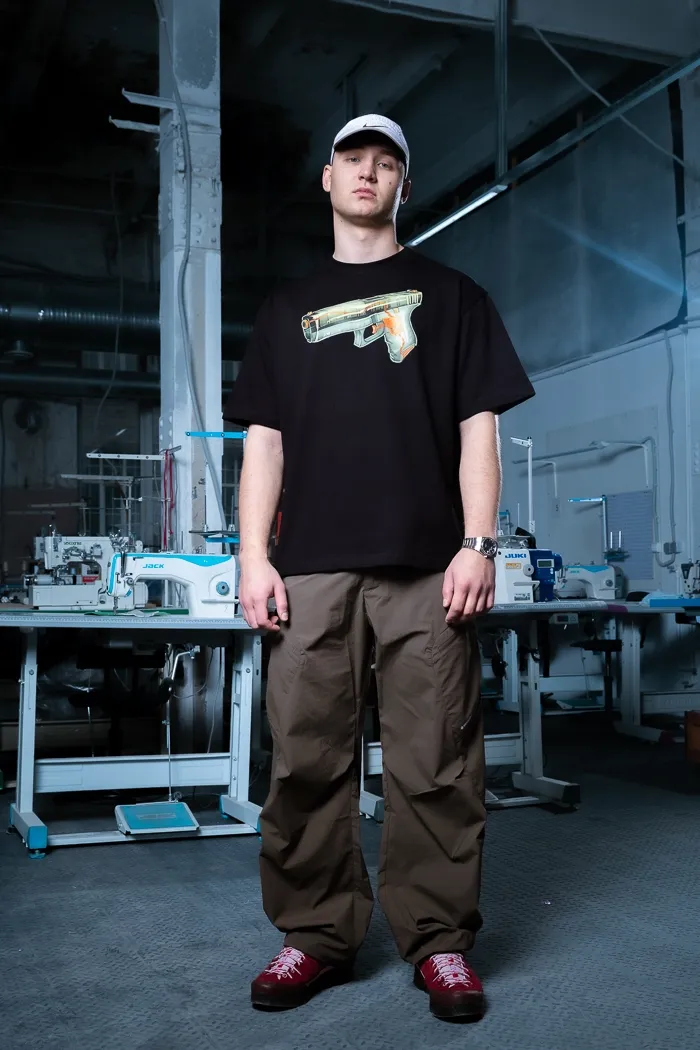 Черная футболка Glock-18 Edition 