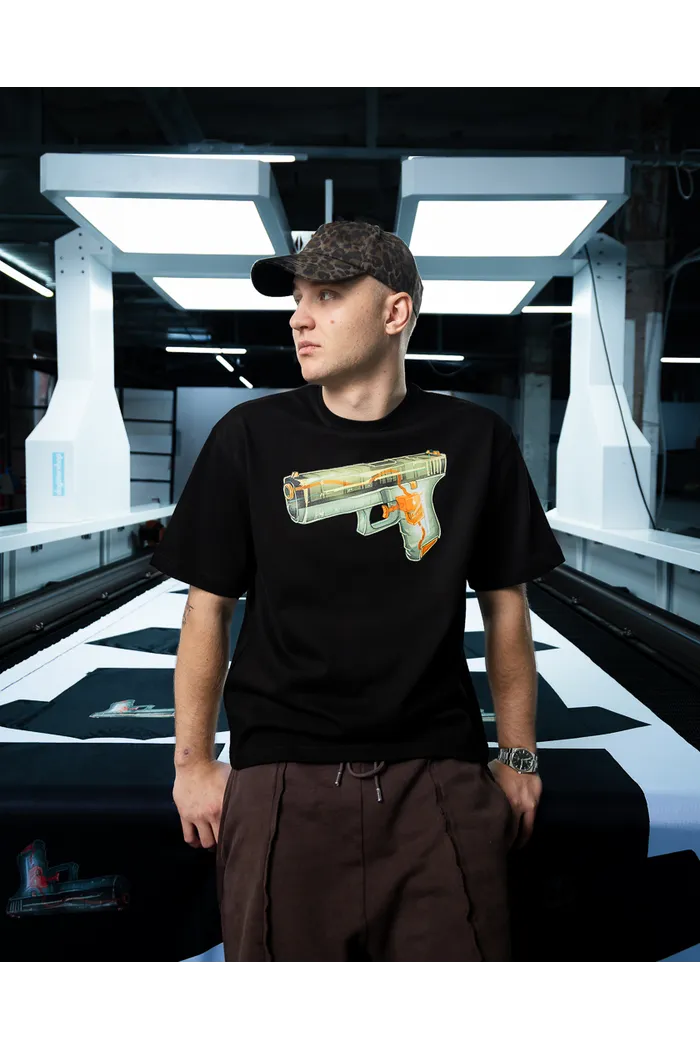 Черная футболка Glock-18 Edition 