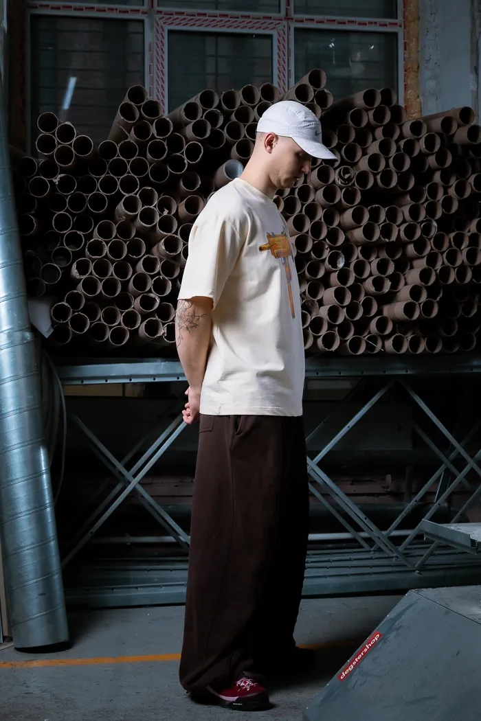 Футболка сливочного цвета MAC-10 Edition 