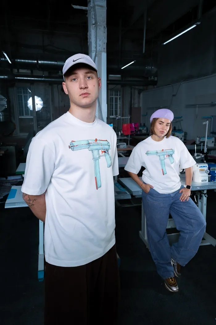 Белая футболка Tec-9 Edition