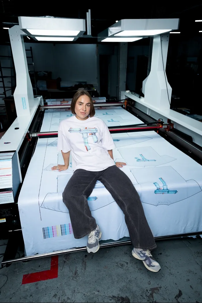 Белая футболка Tec-9 Edition