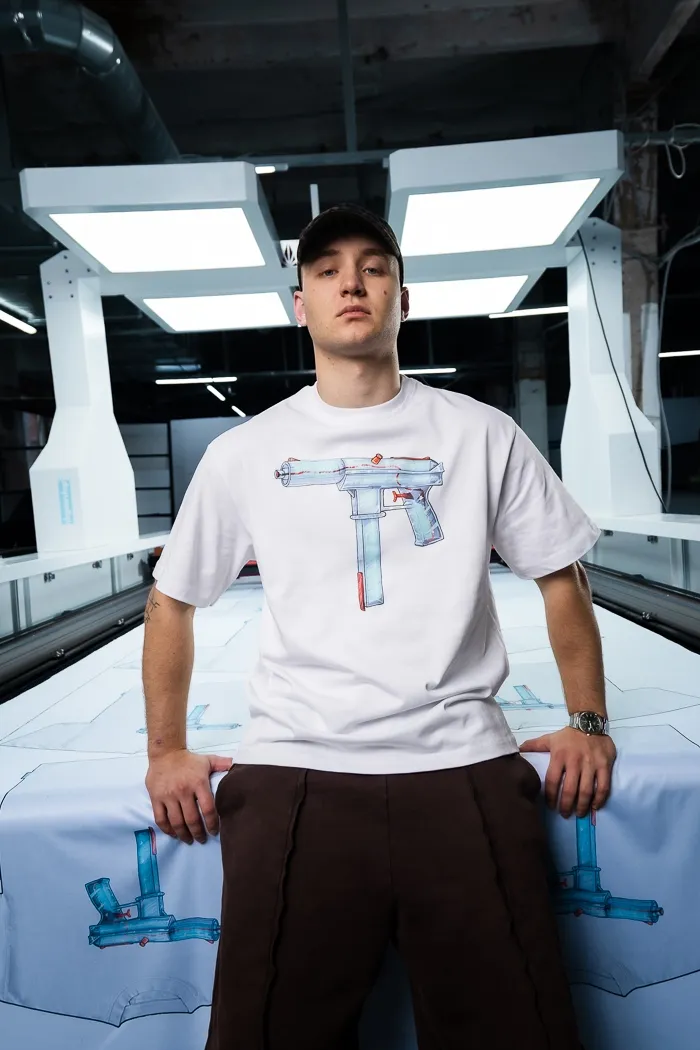 Белая футболка Tec-9 Edition