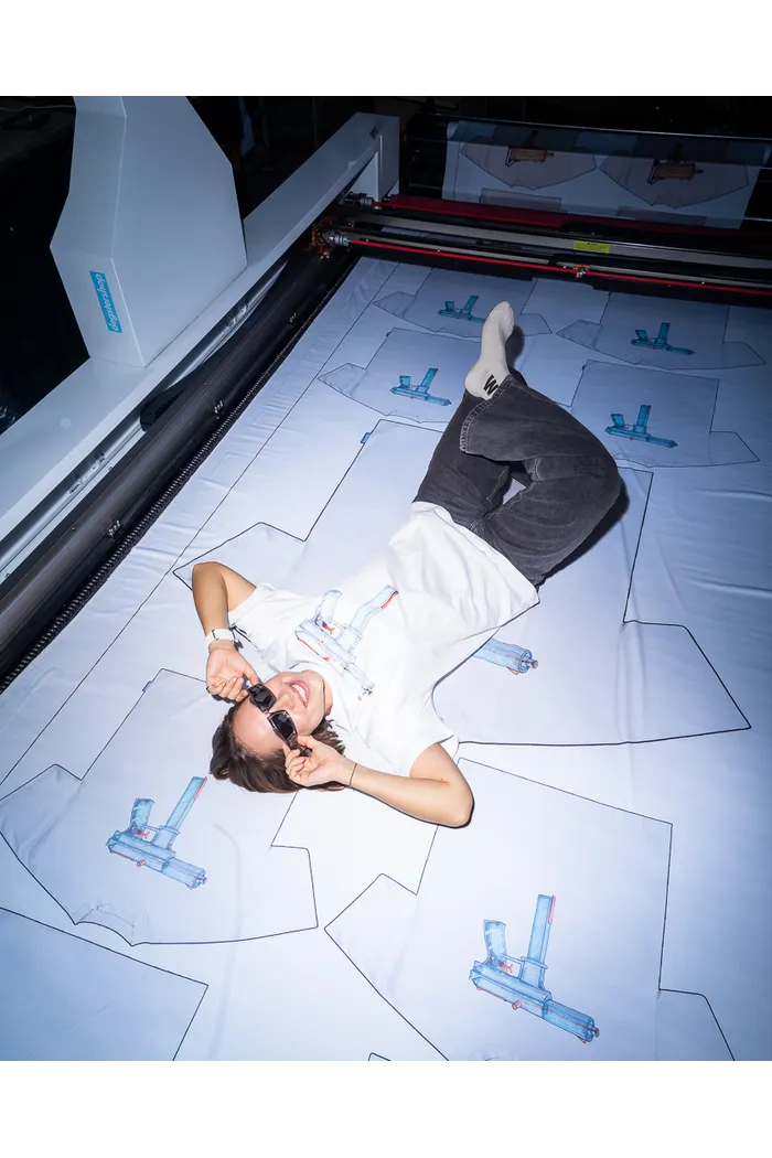 Белая футболка Tec-9 Edition