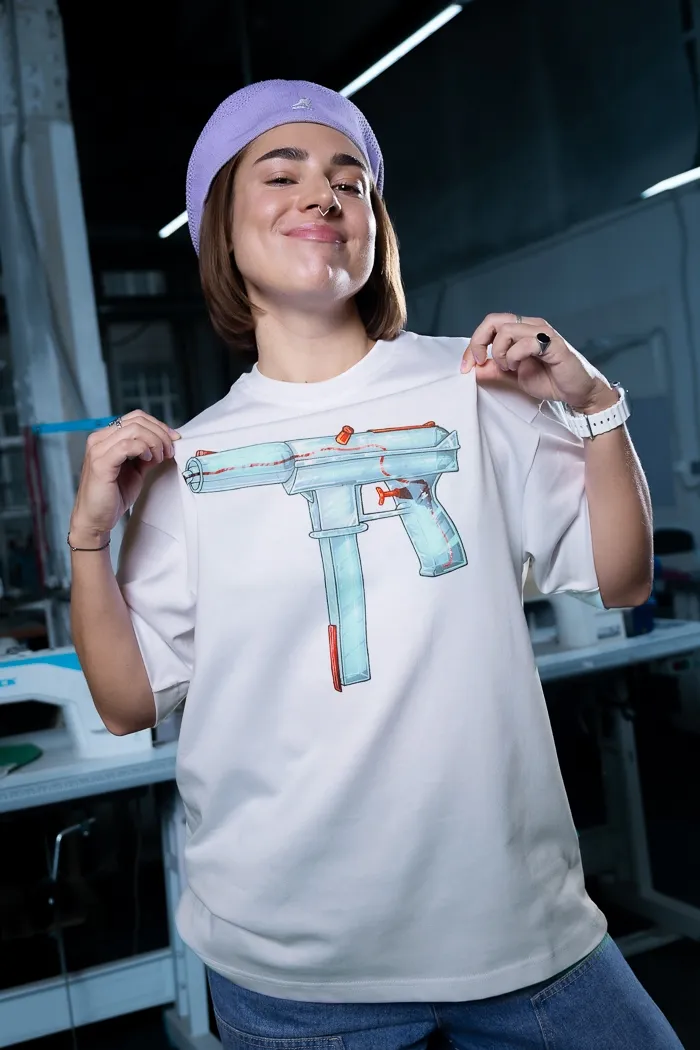 Белая футболка Tec-9 Edition