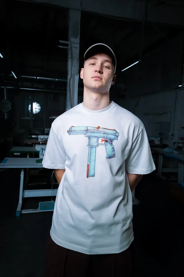 Белая футболка Tec-9 Edition