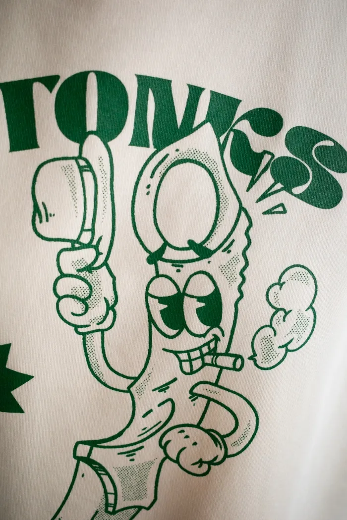 Футболка сливочного цвета Gabe Invest 