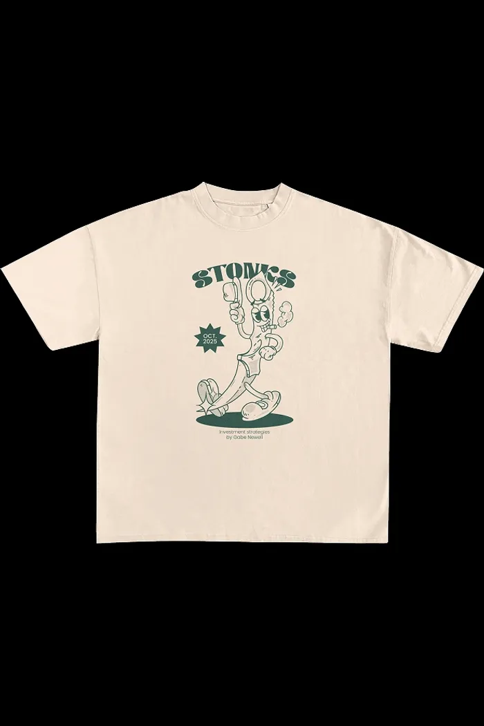 Футболка сливочного цвета Gabe Invest 