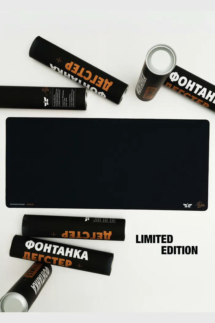 Лимитированный коврик ФОНТАНКА х DEGSTER
