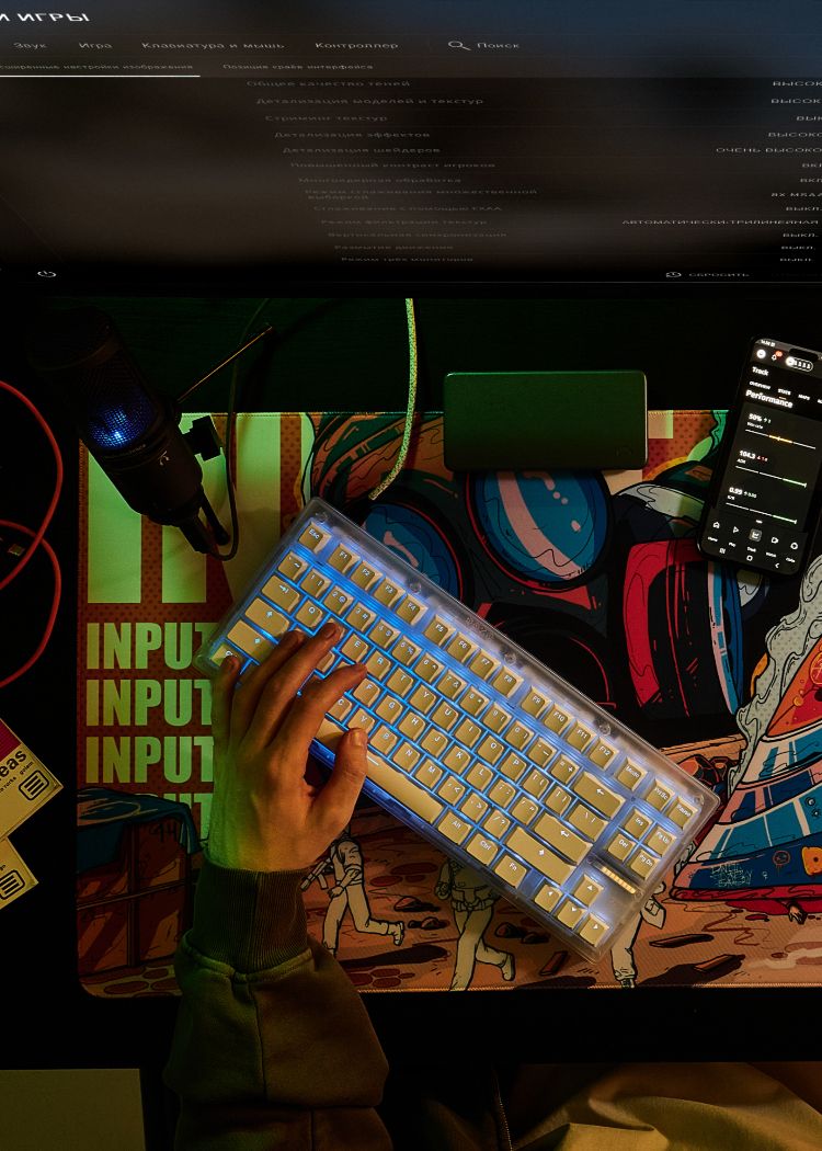 Игровой коврик для мыши Инпутлаг XL PRO Series 