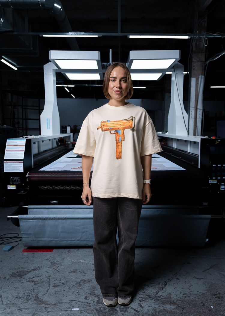 Футболка MAC-10 Edition Молочная