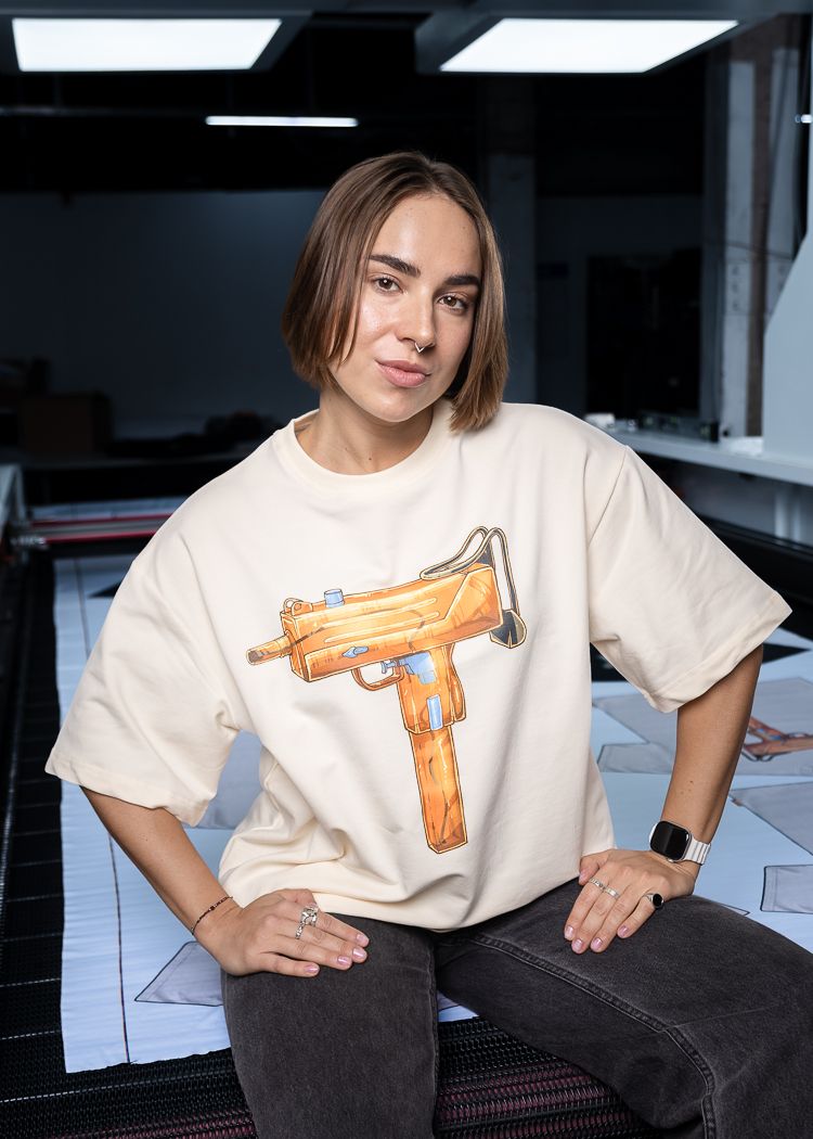 Футболка MAC-10 Edition Молочная