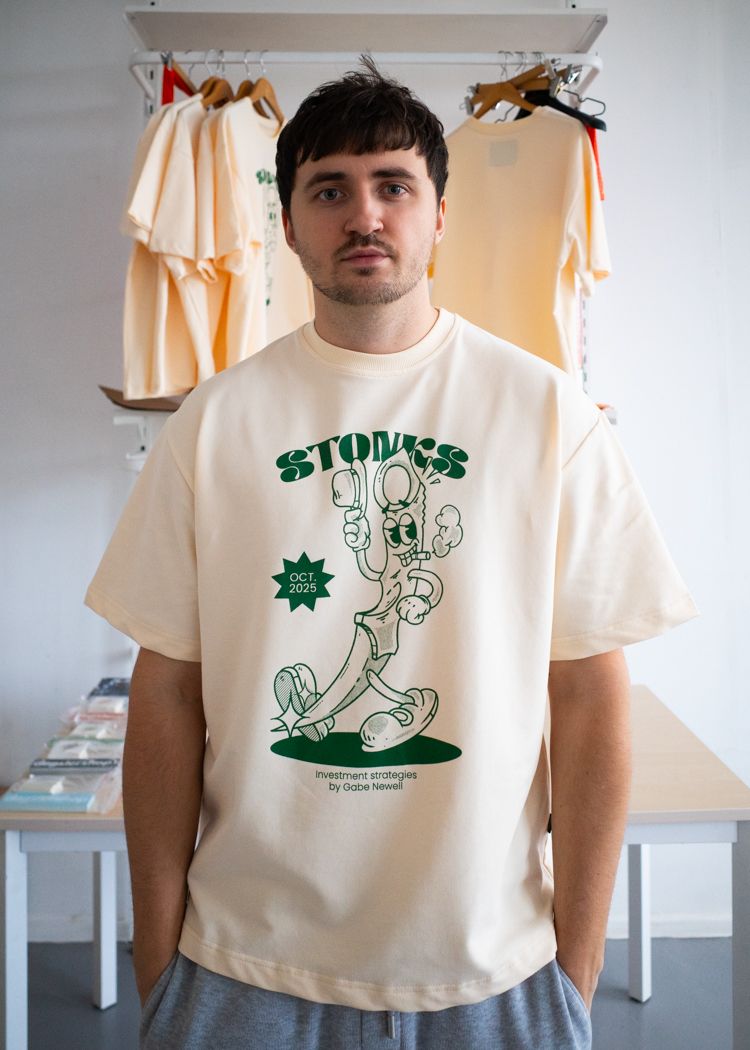 Футболка Gabe Invest молочная