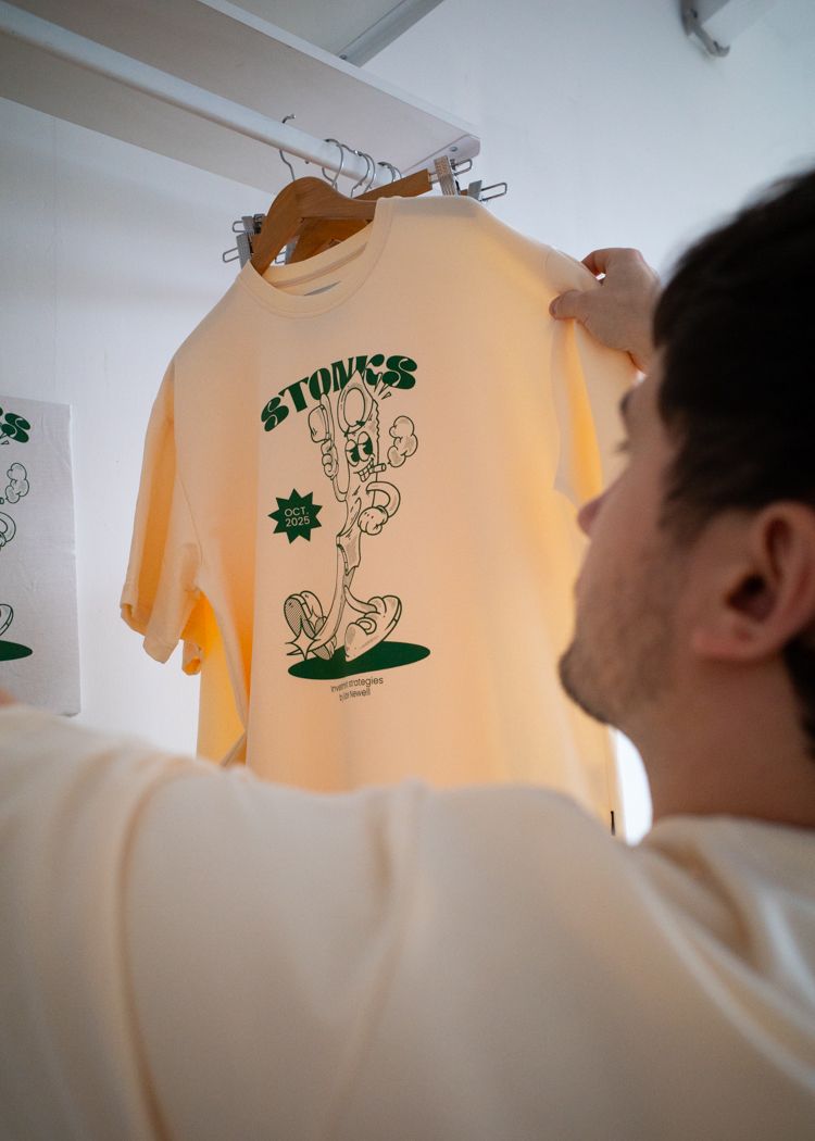 Футболка Gabe Invest молочная