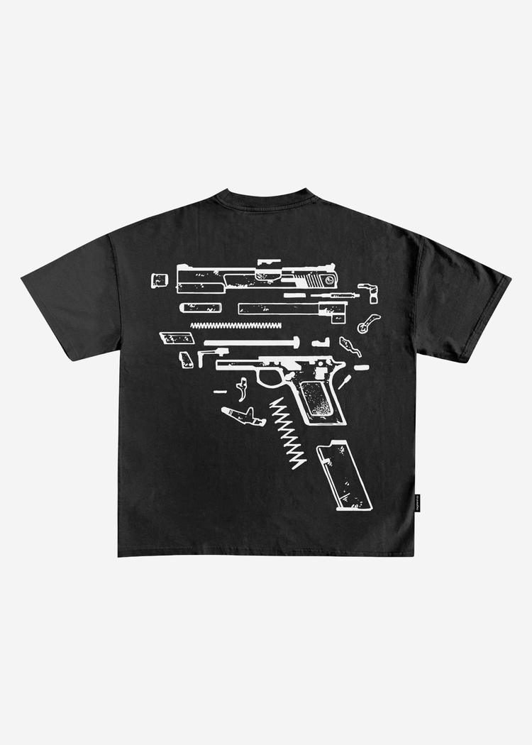 Футболка NO LUCK черная